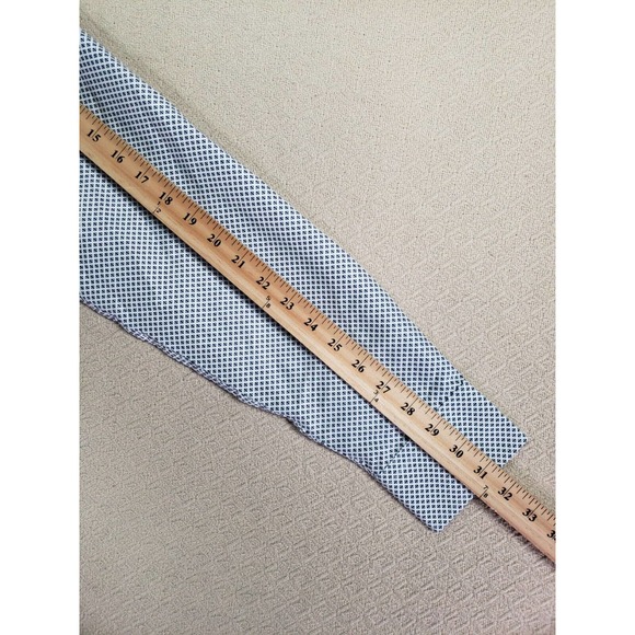 Silverstone Shirt Mens Medium Modern Fit Button Up Collared Blue Cotton Blend - Picture 8 of 13